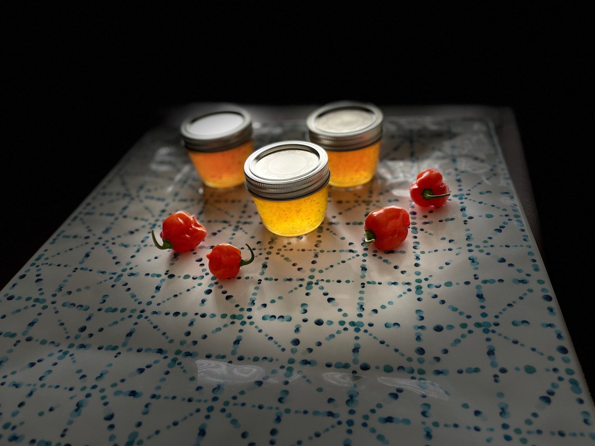 Mango and Habernero Pepper Jelly